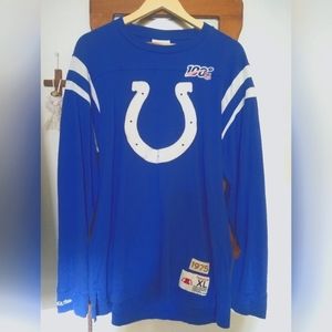 Vintage Baltimore NOT Indianapolis Colts Mitchell & Ness Long Sleeve NFL jersey